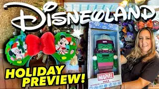 DISNEYLAND HOLIDAYS 2023 PREVIEW! Tons of Merchandise, Decorations around the Park, & Big Changes!
