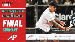 Highlights FINAL: AGUIRRE - ALFONSO vs PEREYRA - ALLEMANDI | Claro Chile Open 2024