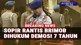Bripka Rohmat, Sopir Rantis Penabrak Affan Dijatuhi Hukuman Demosi 7 Tahun! Sampaikan Pesan Mendalam