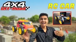 DIY 4x4 Off-Road RC Car Build at Home | Gear Motor Powered Remote Control Car
