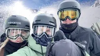 skiing POWDER DAY in NewZealand