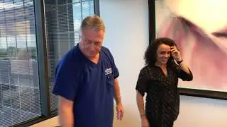 Brazilian Woman Gets First WOW Adjustment From Houston Chiropractor Dr Gregory Johnson