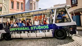 [4K] Universal Studios Tram Tour - BEST TOUR GUIDE - USH, California | 4K 60FPS POV
