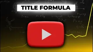 Secret Formula to Write Faceless Video Titles