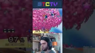 Double Weak Reverse Knee! #ssbm #combo #smashbros #ssbu #gaming #twitch