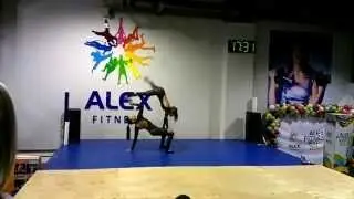 ALEX FITNESS EXPO 2014 - Выступление гимнасток