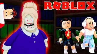2 НУБА И ДЕВУШКА ПРО ДЕЛАЮТ ПОБЕГ ИЗ СТРАШНОЙ БИБЛИОТЕКИ РОБЛОКС | Roblox