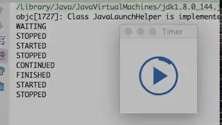 JavaFX Timer control