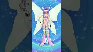 Digimon lore Indonesia [] Fairymon/Kazemon (Penjaga Angin) - Digimon Wanita Peri Angin