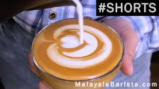 (265) Latte Art . 3 Stack Tulip . Bad Art . Malaysia Barista 