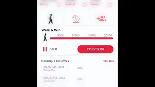 تطبيق جيزي 25 ألف خطوة مجانا و متجددة