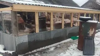 реновация по деревенски. утепляю дом, живу в деревне.