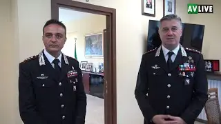 Cambio di guardia al Comando Provinciale dei Carabinieri di Avellino