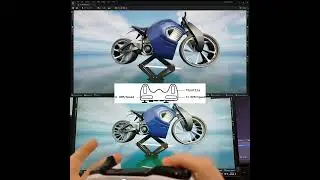 Electric Motorcycle test rig in Unreal Engine 5 #ue5 #unrealengine #unrealexpert #gaming