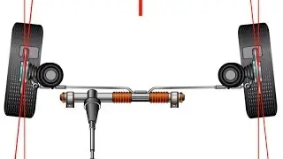 How to adjust wheel alignment in a garage