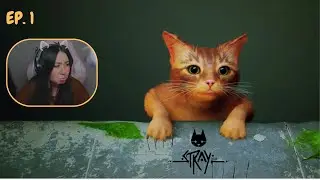 STRAY GAMEPLAY #1 | Somos un gatito naranja en una ciudad extraña :(