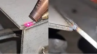 What happens when you hit a 2mm laser welded sharp edge hard?