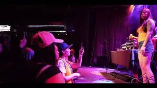 Dreah performing in San Francisco (Salice Rose tour)