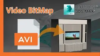 How to Use Video Bitmap in 3Ds Max