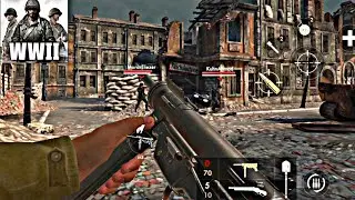 WORLD WAR HEROES: WW2 FPS - ANDROID GAMEPLAY..