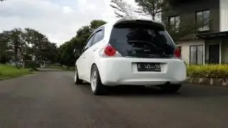 HONDA BRIO 1.2 HKS + DOWNPIPE FRONTPIPE EXHAUST SOUND (4K)