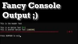 Console Progress Bar C++ | Game Hacking UI Project