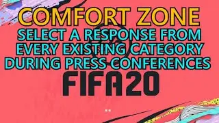 FIFA 20: Comfort Zone Trophy Guide