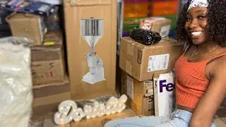 entrepreneur life Ep.1 Unboxing inventory