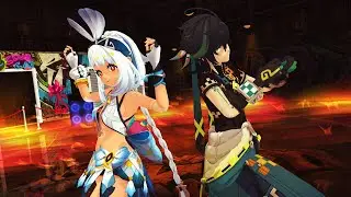 [MMD Genshin] Yoiyoi Kokon (Mualani & Kinich)