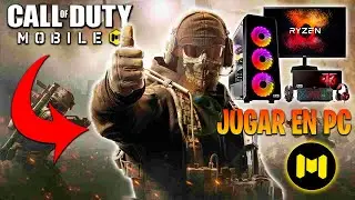COMO JUGAR COD MOBILE en PC sin LAG con MANDO 2021 (MEJOR EMULADOR para JUGAR COD MOBILE)!!!