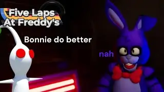 This is surprisingly difficult | Five laps at Freddy's