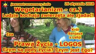 Wegetarianizm   część 2❗ Ludzie kochają zwierzęta ale zjadać❗ Prawa Życia   LOGOS Kybalion videoo in