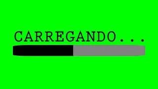 Barra de Carregando - Green Screen Chroma Key (ABS Chroma Key) #01