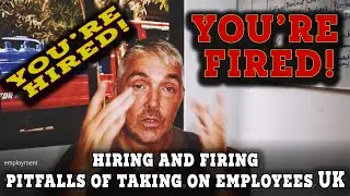 YOU'RE HIRED! | Advice thoughts and musings on employing staff and how to go about it in the UK!