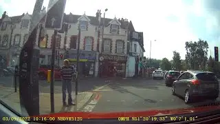 Red Light Jumper Gets Sent on a Course - DX18 MKZ