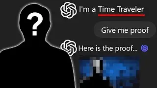 Time Traveler Caught on AI