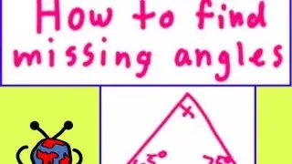 How to Find Missing Angles in a Triangle