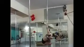 Pole Dance срыв из морского конька