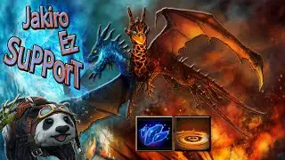 Jakiro EZ Support. Патч 7.28  осколки аганима слабое приобретение.