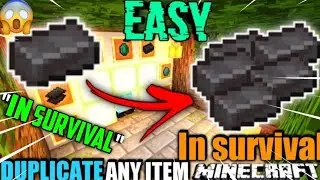 Duplicate Any Item In Minecraft Unlimited Items🤫|NO MODS|End Gaming Black