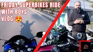 Friday Superbikes Ride With Boys | VLOG 😍