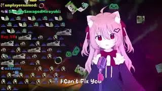 Evil Neuro Sings "I Can't Fix You" (Karaoke stream)