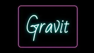 Simple Neon Light Effect in Gravit Designer