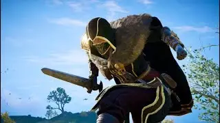 |AC Valhalla| Raven Mastery Challenge Gold (Lolingestone Bandit Camp)