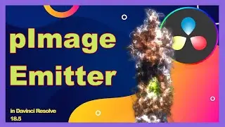 Want to make someone DISAPPEAR with Image Emitter in Davinci Resolve 18