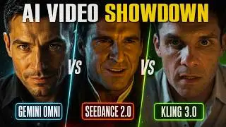 Gemini Omni vs Seedance 2.0 vs Kling 3.0 — Ultimate AI Video Showdown (45 Videos, Who Wins?)