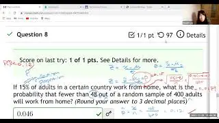 StatCrunch: Sample Proportion of Sampling Distribution by using p hat