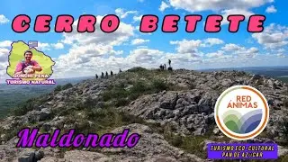 Cerro Betete junto a Red Ánimas (Maldonado)