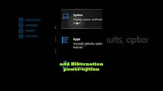 How to Enable Hibernate on Your Windows PC // Windows #shorts