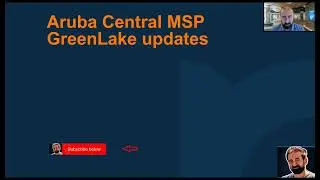 Aruba Central MSP and  GreenLake
